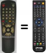 Telecomando equivalente Samsung CX6840AN