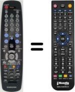 Telecomando equivalente Samsung LH32TCUMBC / EN