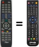 Telecomando equivalente Samsung LE40B551A6W/XBT