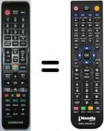 Telecomando equivalente Samsung LE40B530P7W/XZG