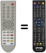 Telecomando equivalente REMCON1133