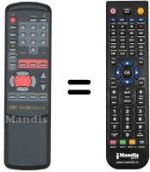 Telecomando equivalente REMCON392