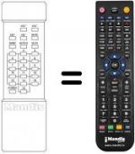 Telecomando equivalente REMCON375