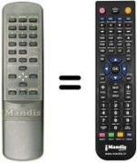 Telecomando equivalente REMCON1098