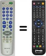 Telecomando equivalente Samsung RM-V202T
