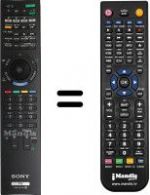 Telecomando equivalente Sony KDL-55NX815