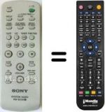 Telecomando equivalente Sony HCD-EC50