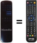 Telecomando equivalente REMCON833