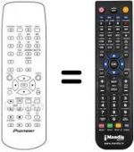 Telecomando equivalente Pioneer DBR-S400NL