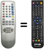 Telecomando equivalente United UTV20X80