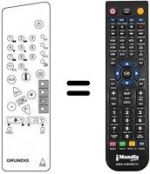 Telecomando equivalente Grundig E63-911I DTV