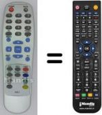 Telecomando equivalente Beko 4401