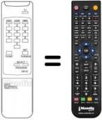 Telecomando equivalente REMCON1091