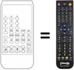 Telecomando equivalente REMCON618