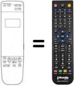 Telecomando equivalente REMCON402