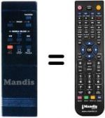 Telecomando equivalente REMCON497