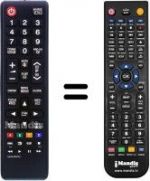 Telecomando equivalente Samsung PS51E490B1W/XZG