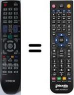 Telecomando equivalente Samsung LE22B450C4H