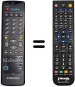 Telecomando equivalente Samsung AA59-00007K