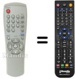 Telecomando equivalente Samsung AA59-00104J