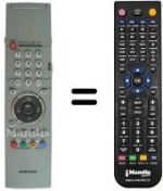 Telecomando equivalente Samsung AA59-00143C