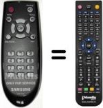 Telecomando equivalente Samsung LE37A567P2W/XXE
