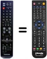 Telecomando equivalente Samsung HTX50