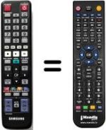 Telecomando equivalente Samsung BDC5300