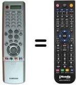Telecomando equivalente Samsung LE40R86WDX/XEC