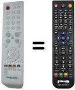 Telecomando equivalente Samsung BN59-00589A