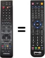 Telecomando equivalente Samsung LE37M86BCX/FID