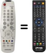 Telecomando equivalente Samsung BN59-00705B