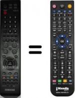 Telecomando equivalente Samsung SP50L6HVX / /XEC