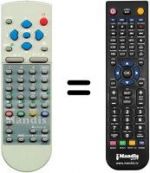 Telecomando equivalente Sanyo JXMFE