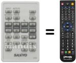 Telecomando equivalente Sanyo SUP8930