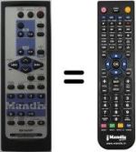 Telecomando equivalente Sharp RRMCGA155AWSA