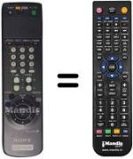 Telecomando equivalente RMT-V259E