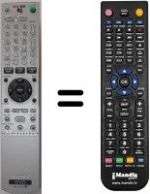 Telecomando equivalente Sony RDR-HX1010