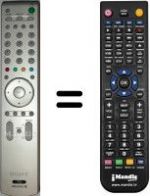 Telecomando equivalente Sony KDLS26A11E