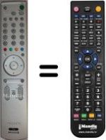 Telecomando equivalente Sony KLV-S19A10U