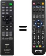 Telecomando equivalente Sony RM-PJ18