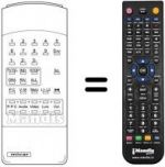 Telecomando equivalente Mivar 22C7L MONO