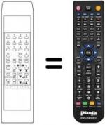 Telecomando equivalente Gbc DMQ2025