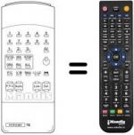 Telecomando equivalente Mivar 15M1