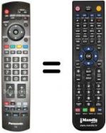 Telecomando equivalente Panasonic TH-37DV71FH