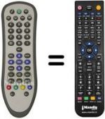 Telecomando equivalente REMCON1060