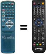 Telecomando equivalente Sagem 71NT416