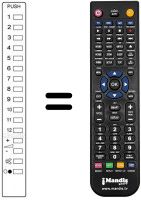 Telecomando equivalente Panasonic TNQ1420