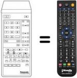 Telecomando equivalente Panasonic TNQ8E0422