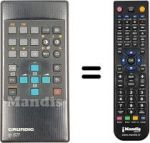 Telecomando equivalente Grundig T55440 EURO
